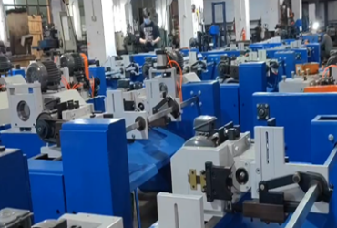 How does a chamfering machine address the issue of uneven chamfers